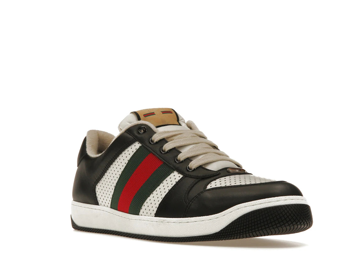 Gucci Screener Black White Green Red Web - vue secondaire A