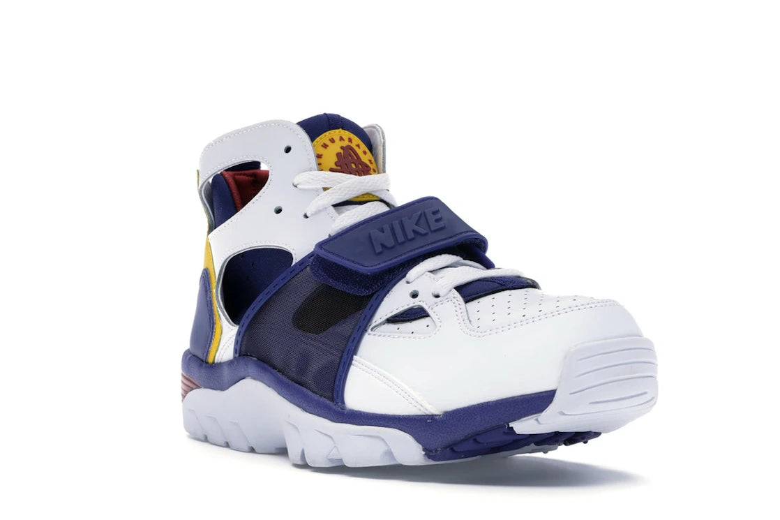Nike Air Trainer Huarache White Regency Purple Amarillo - vue secondaire A