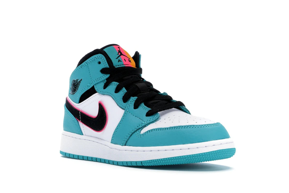 Jordan 1 Mid South Beach (GS) - vue secondaire A