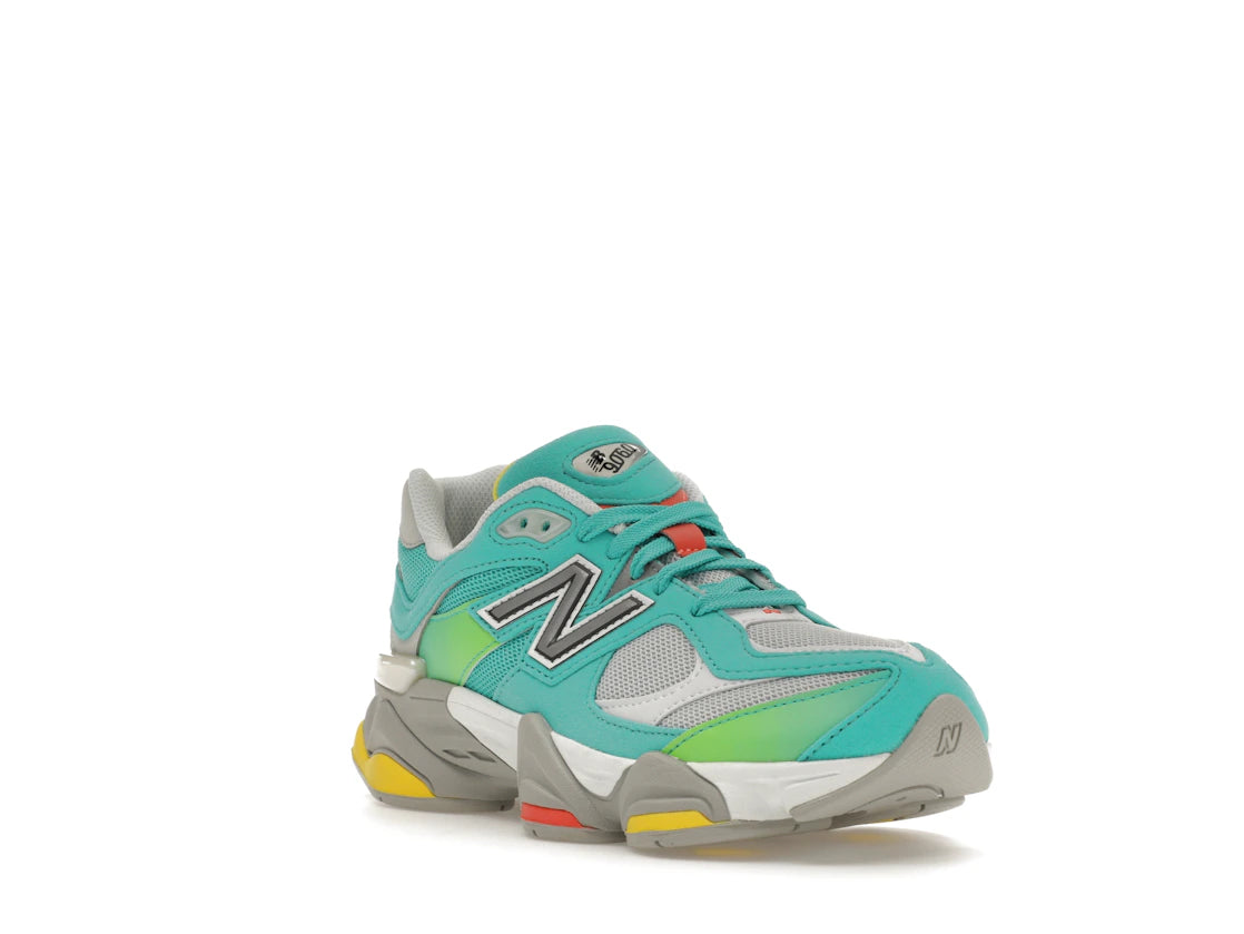 New Balance 9060 DTLR Cyan Burst (GS) - vue secondaire A