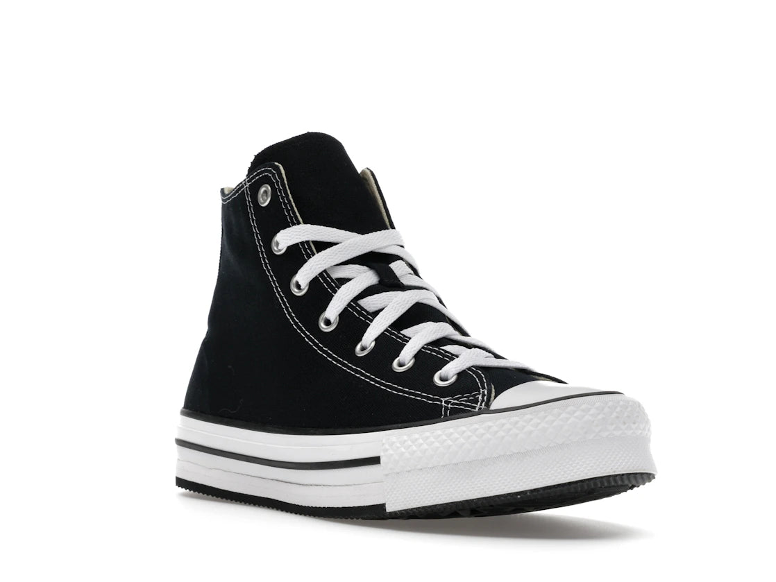 Converse Chuck Taylor All Star Hi Lift Platform Black (GS) - vue secondaire A