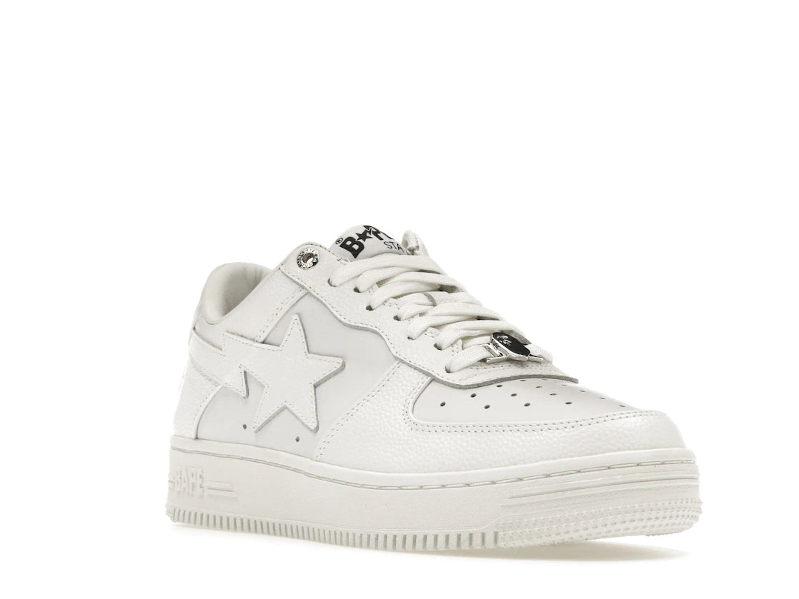 A Bathing Ape Bape Sta Triple White - vue secondaire A