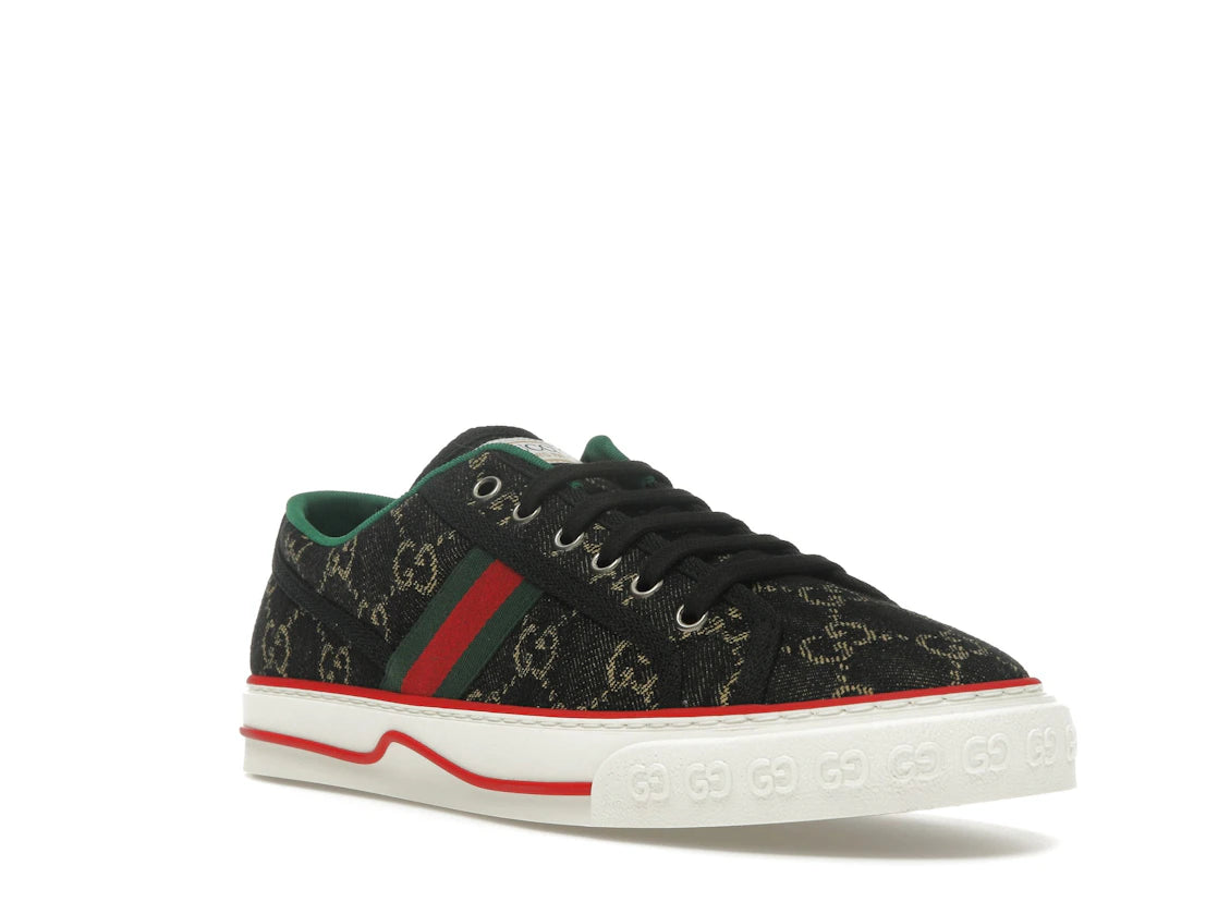 Gucci Tennis 1977 GG Logo Black Multi (Women's) - vue secondaire A