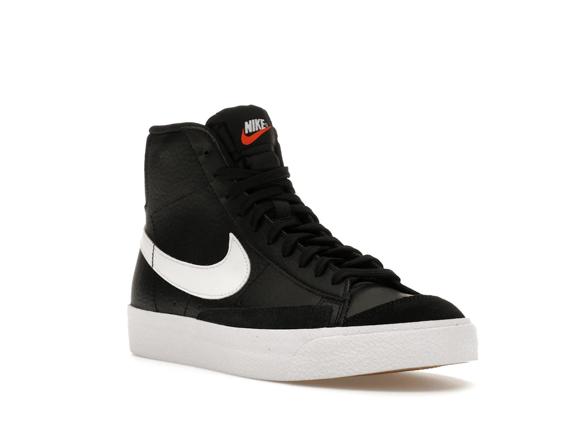 Nike Blazer Mid 77 Black White (GS) - vue secondaire A