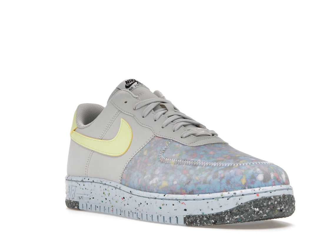 Nike Air Force 1 Crater Pure Platinum Barely Volt - vue secondaire A