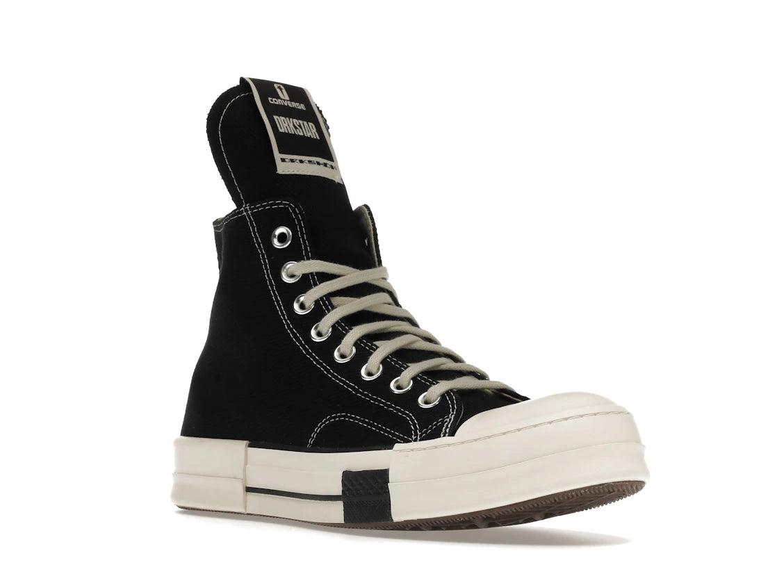 Converse DRKSTAR Hi Rick Owens DRKSHDW Black Egret - vue secondaire A