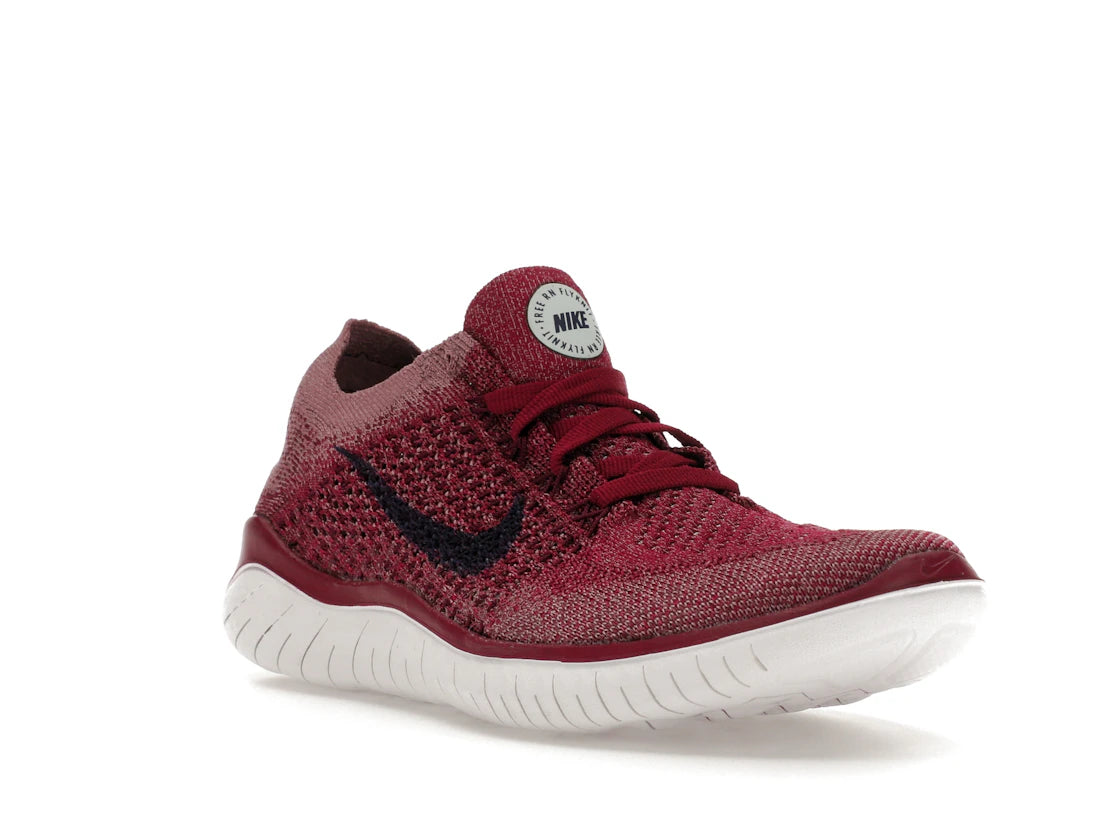 Nike Free RN Flyknit 2018 Raspberry Red (Women's) - vue secondaire A