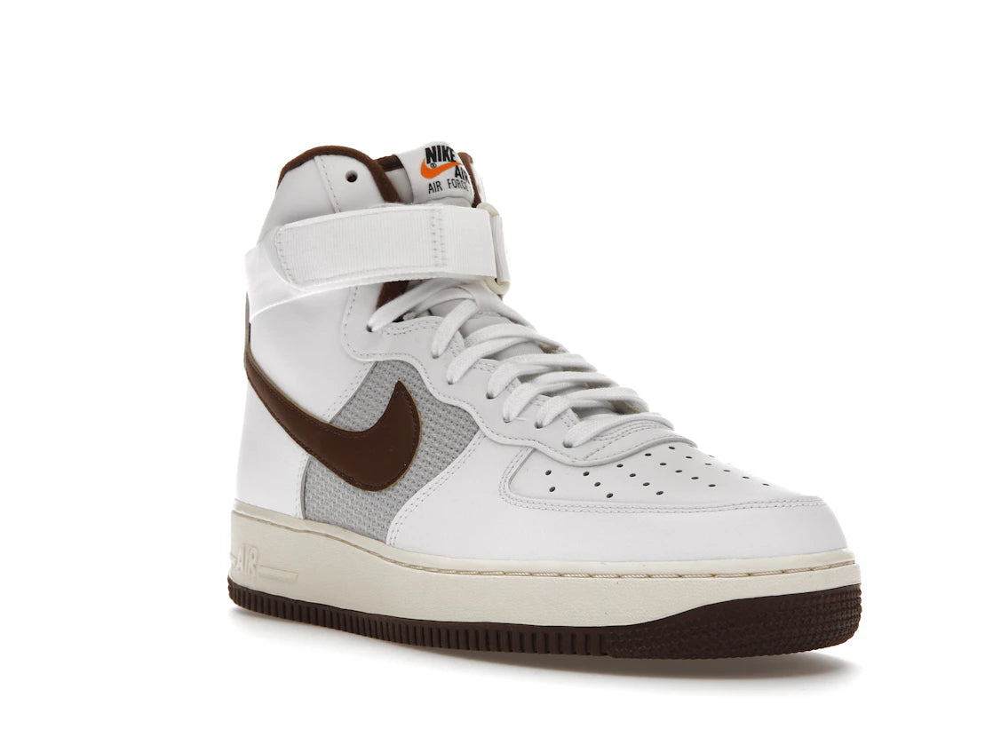 Nike Air Force 1 High '07 Vintage White Light Chocolate - vue secondaire A