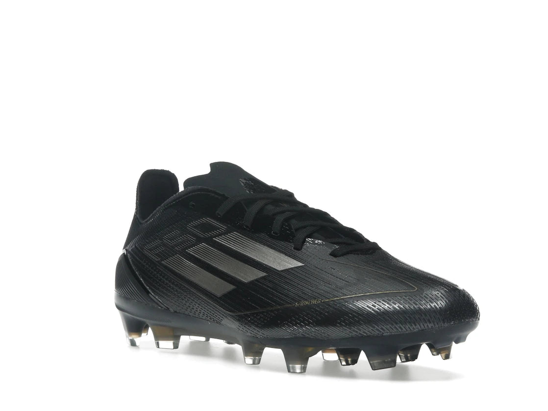 adidas F50 Pro FG Core Black Iron Metallic Gold Metallic - vue secondaire A