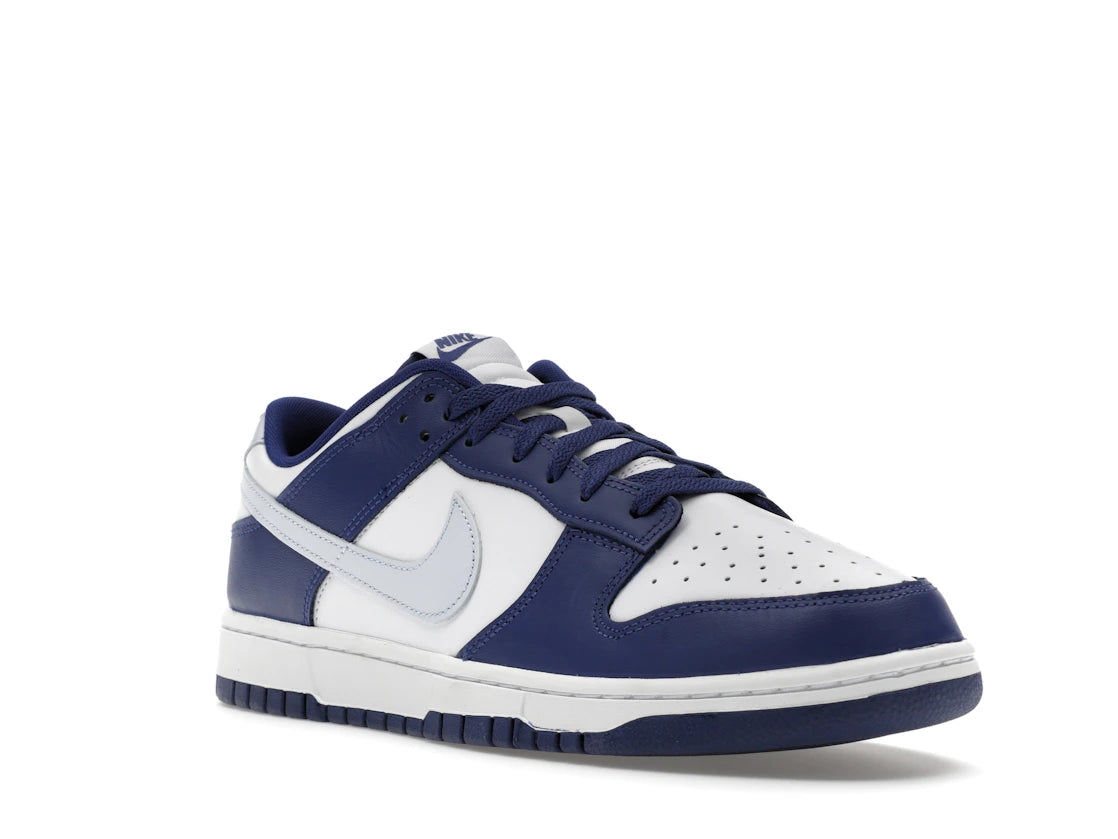 Nike Dunk Low Deep Royal Football Grey - vue secondaire A