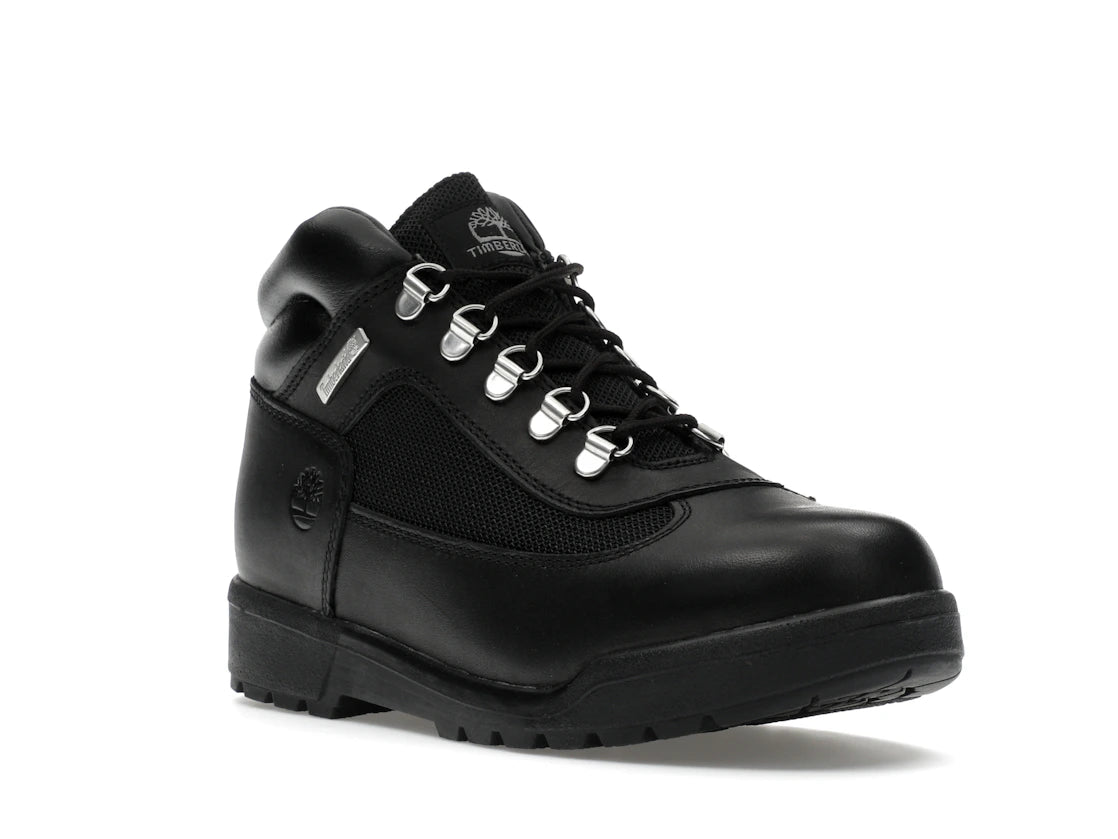 Timberland Field Boot Mid Lace Up Black (GS) - vue secondaire A