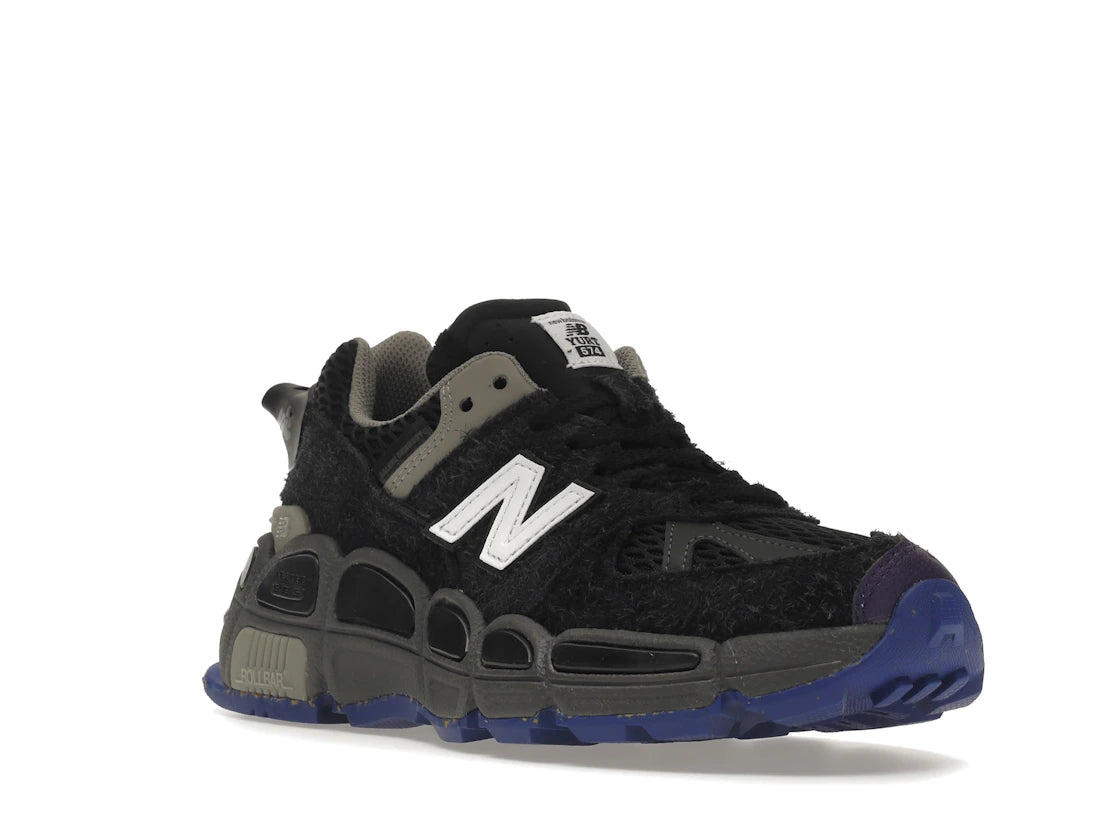 New Balance 574 YURT Salehe Bembury Universal Communication Black Plum - vue secondaire A