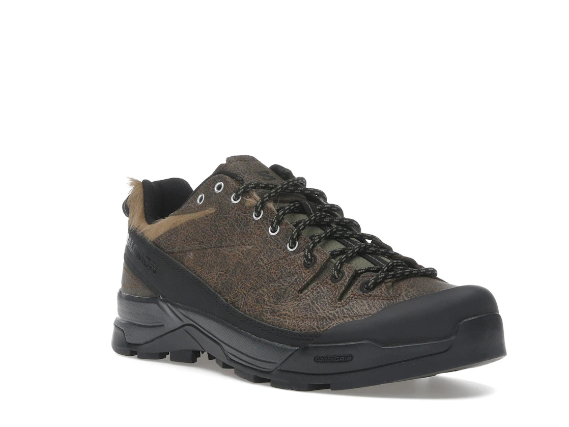 Salomon X-ALP Low Distressed Leather Dark Earth Black - vue secondaire A