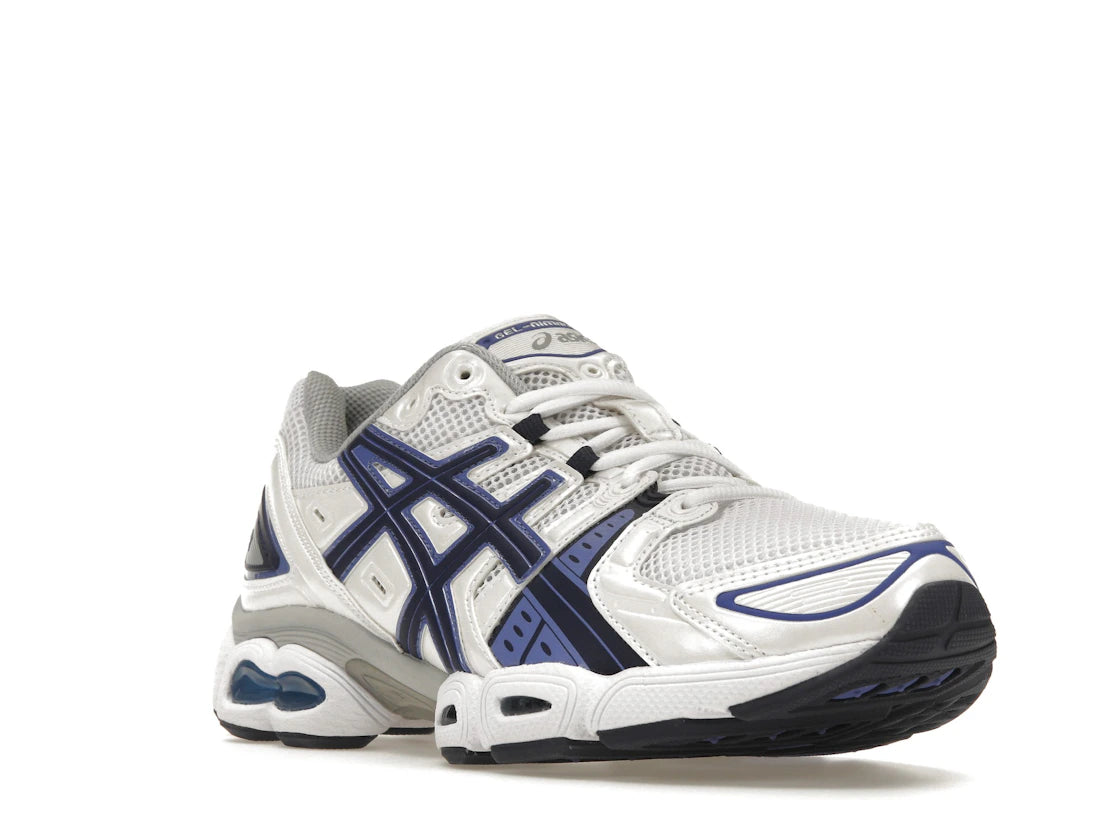 ASICS Gel-Nimbus 9 White Indigo Blue - vue secondaire A