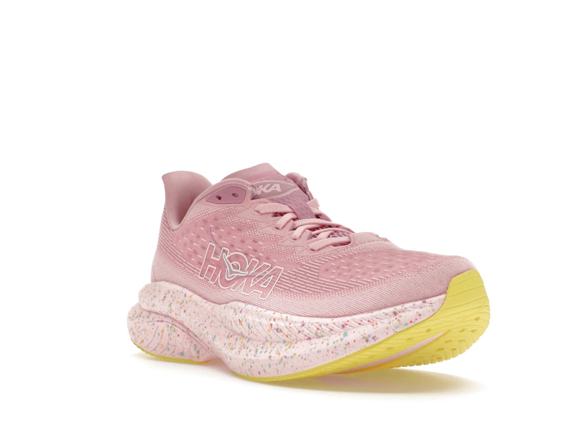 Hoka One One Mach 6 Pink Twighlight Lemonade (Women's) - vue secondaire A
