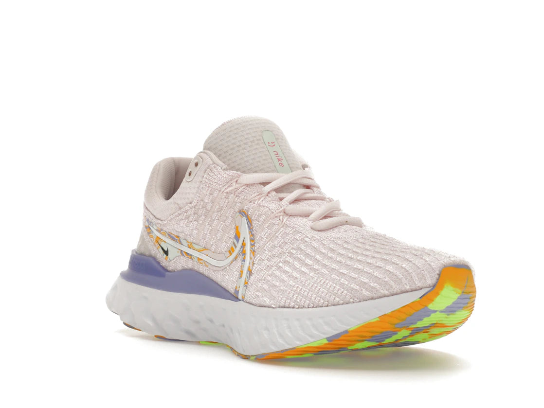 Nike React Infinity Run Flyknit Light Soft Pink Purple (Women's) - vue secondaire A