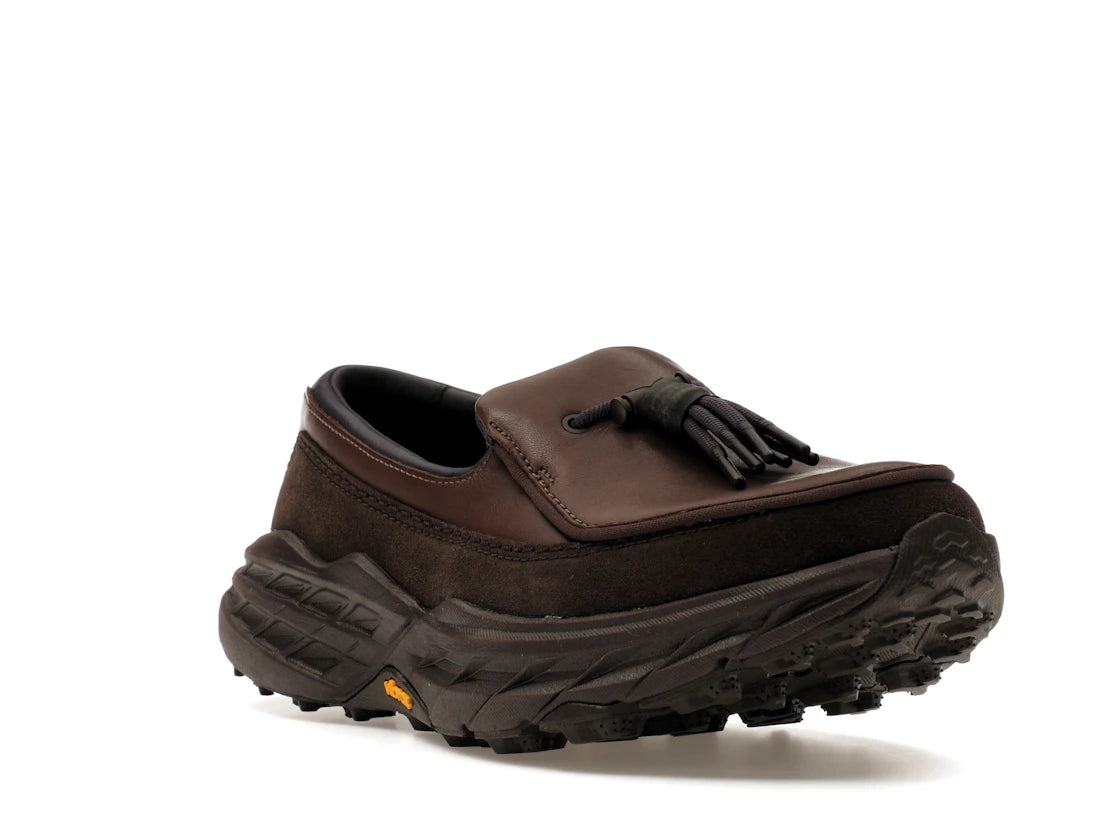 Hoka One One Speed Loafer Walnut Cast Iron - vue secondaire A