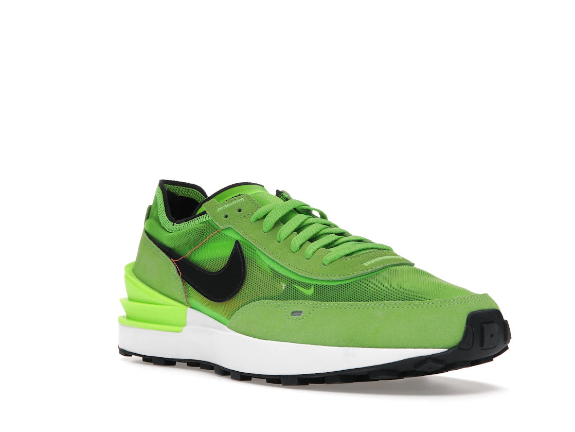 Nike Waffle One Electric Green - vue secondaire A