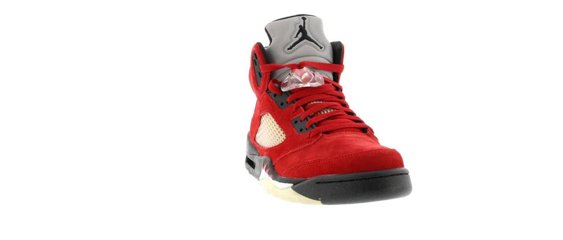 Jordan 5 Retro DMP Raging Bull Red Suede - vue secondaire A