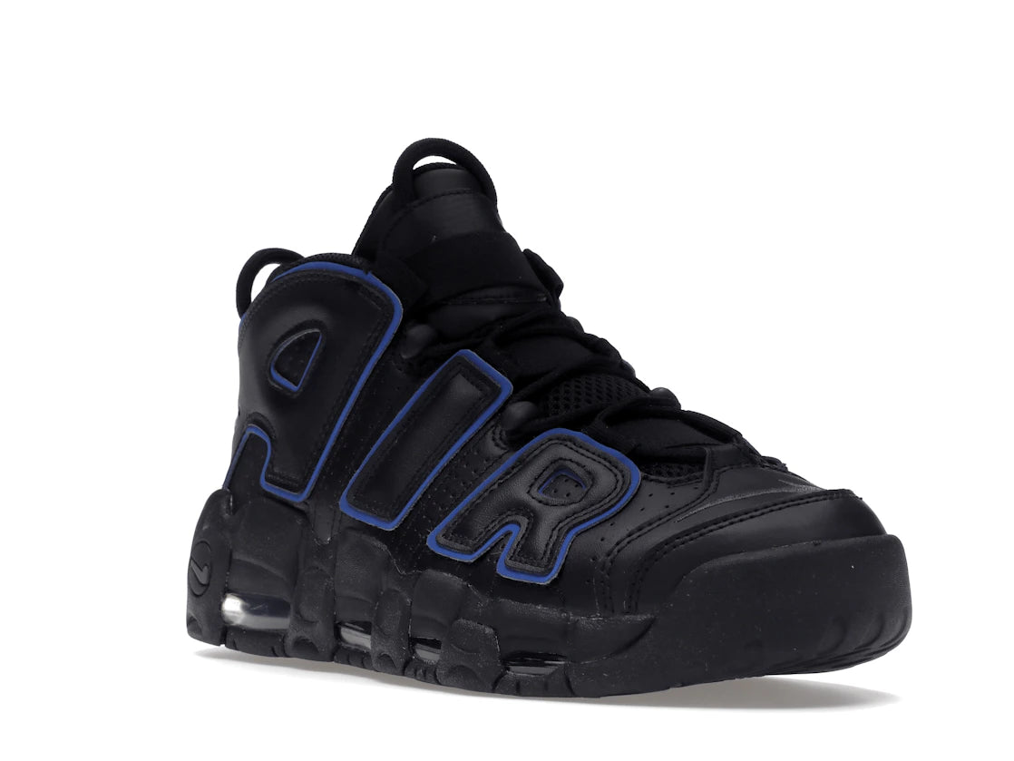 Nike Air More Uptempo 96 Black Game Royal Iron Grey - vue secondaire A