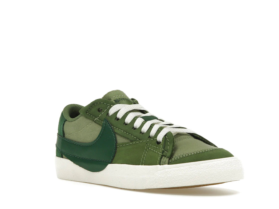Nike Blazer Low 77 Jumbo Oil Green - vue secondaire A