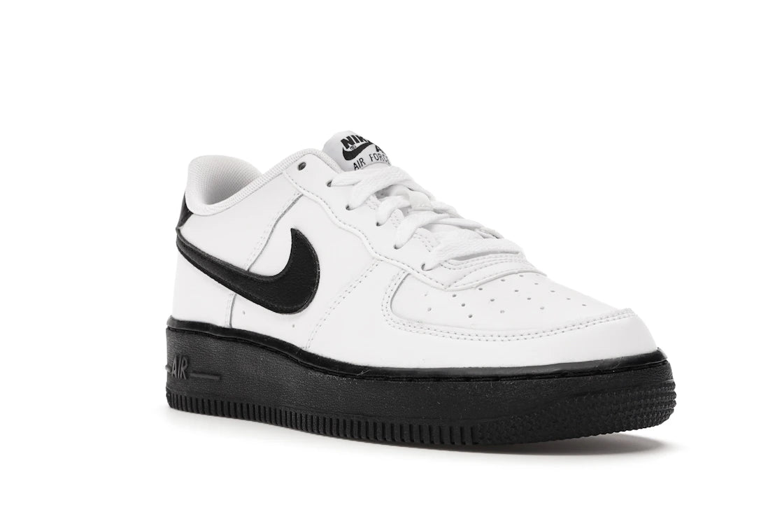Nike Air Force 1 Low White Black Midsole (GS) - vue secondaire A