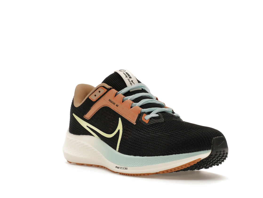 Nike Air Zoom Pegasus 40 Black Jade Ice Citron Tint - vue secondaire A