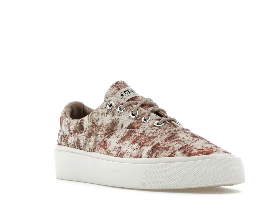 Converse Skid Grip John Elliott Antique White Brown - vue secondaire A