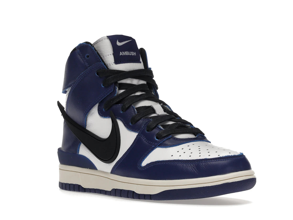 Nike Dunk High AMBUSH Deep Royal - vue secondaire A
