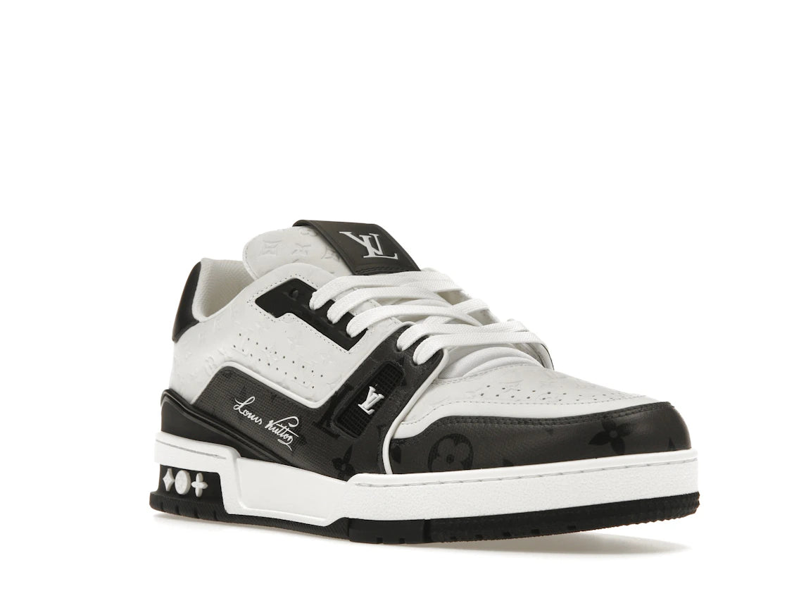 Louis Vuitton LV Trainer #54 Black White - vue secondaire A