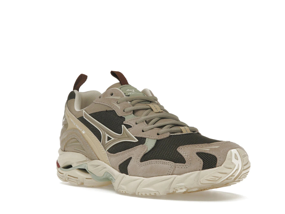 Mizuno Wave Rider 10 Beluga Vintage Khaki - vue secondaire A