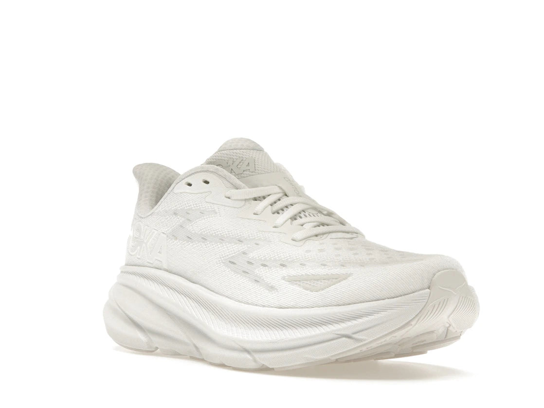 Hoka One One Clifton 9 White (Women's) - vue secondaire A