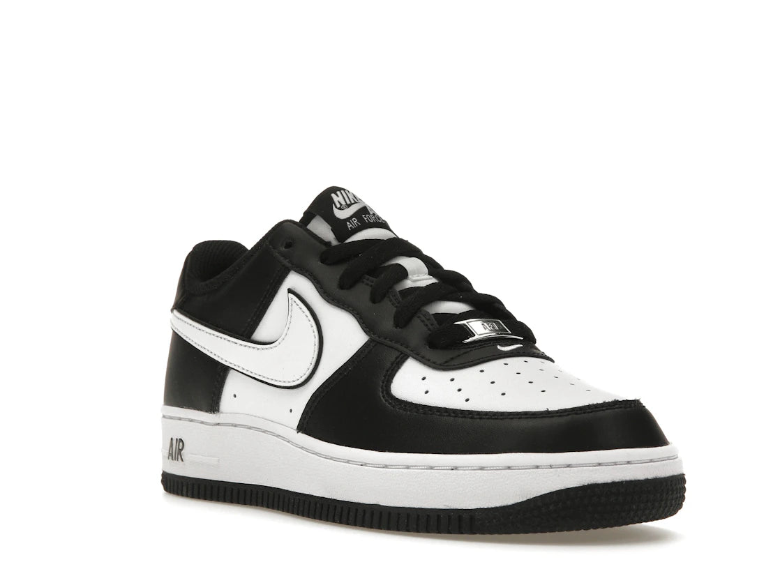 Nike Air Force 1 Low LV8 2 White Swoosh Panda (GS) - vue secondaire A