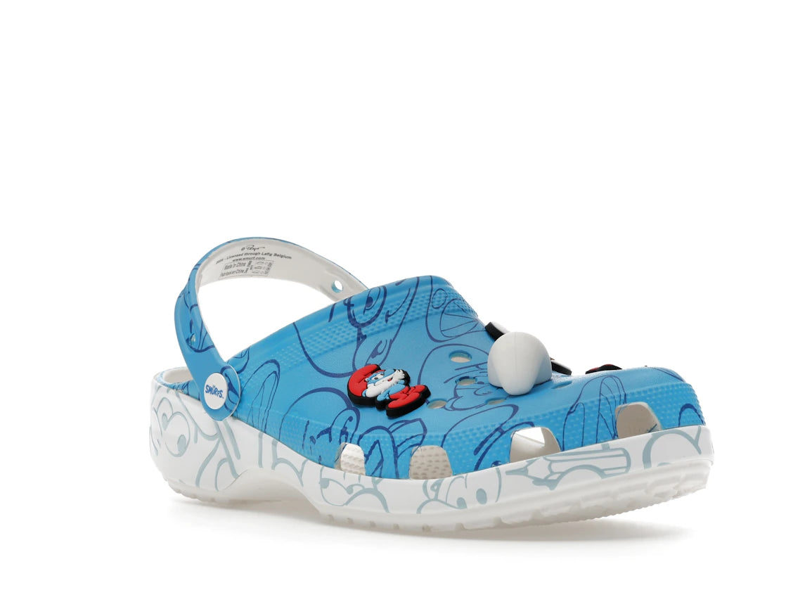 Crocs Classic Clog The Smurfs - vue secondaire A