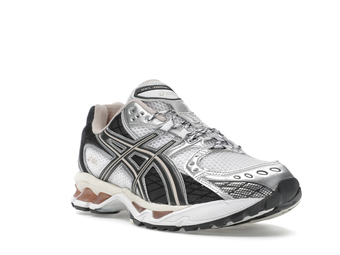 ASICS Gel-Nimbus 10.1 White Obsidian Grey - vue secondaire A