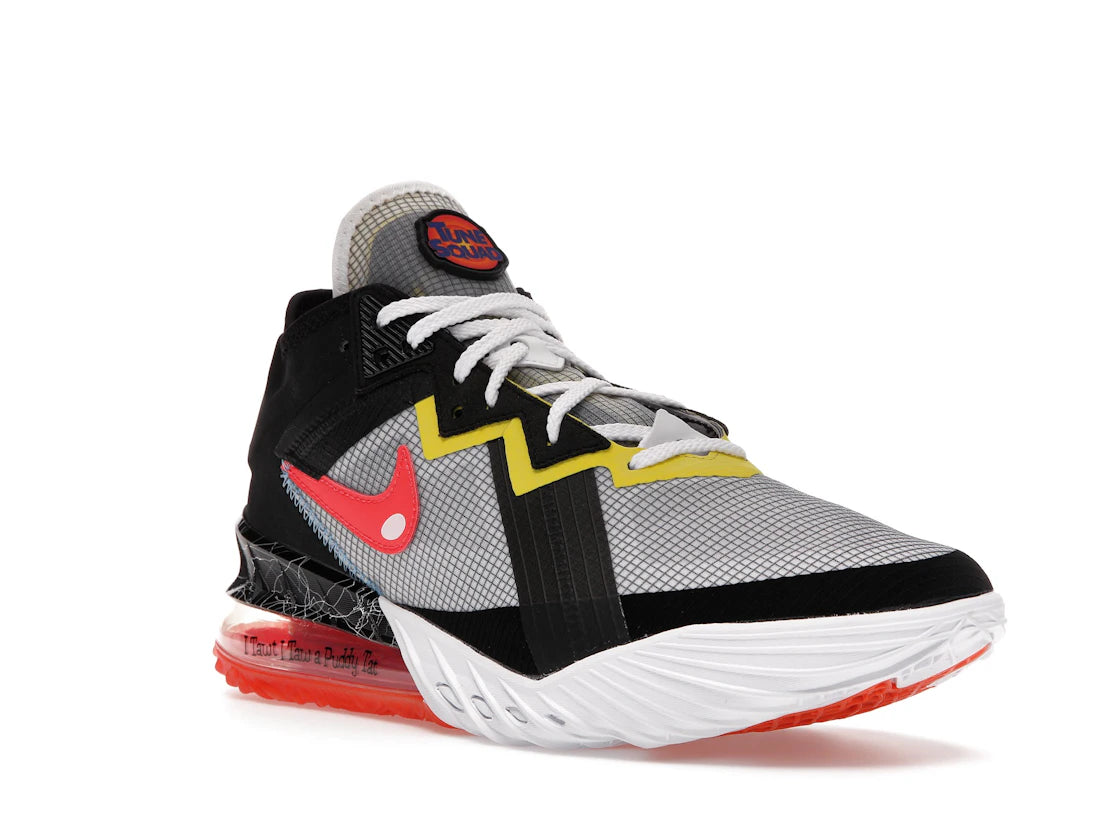 Nike LeBron 18 Low Sylvester vs Tweety Space Jam - vue secondaire A