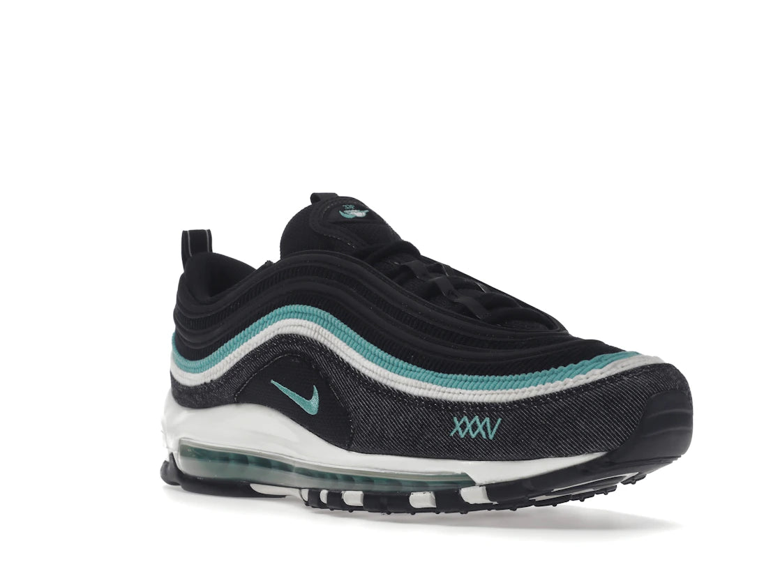 Nike Air Max 97 Black Sport Turquoise - vue secondaire A