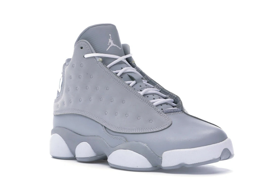 Jordan 13 Retro Wolf Grey Deadly Pink (GS) - vue secondaire A