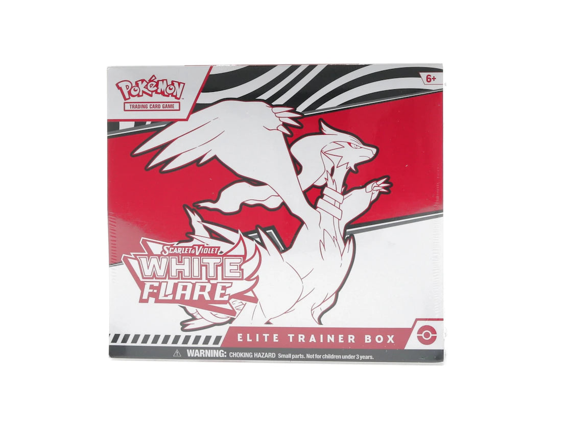2025 Pokémon Scarlet & Violet White Flare Elite Trainer Box - vue secondaire A