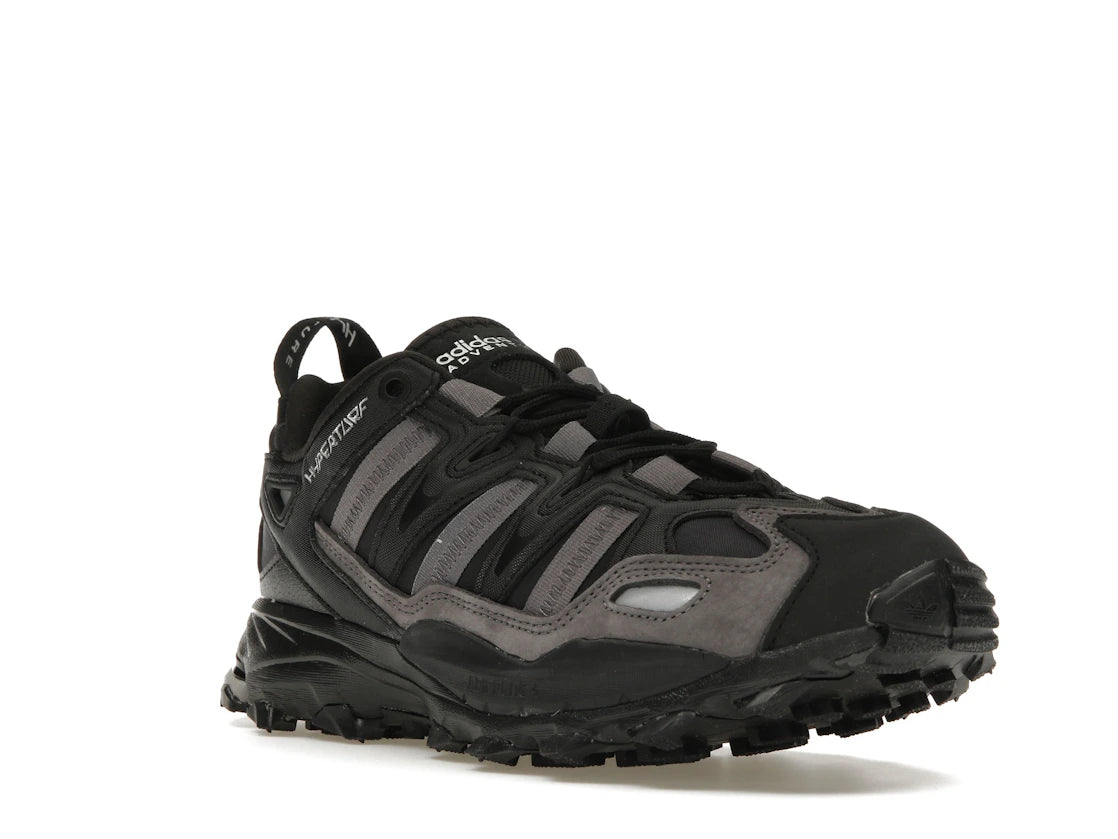 adidas Hyperturf Core Black Silver Metallic Trace Grey - vue secondaire A