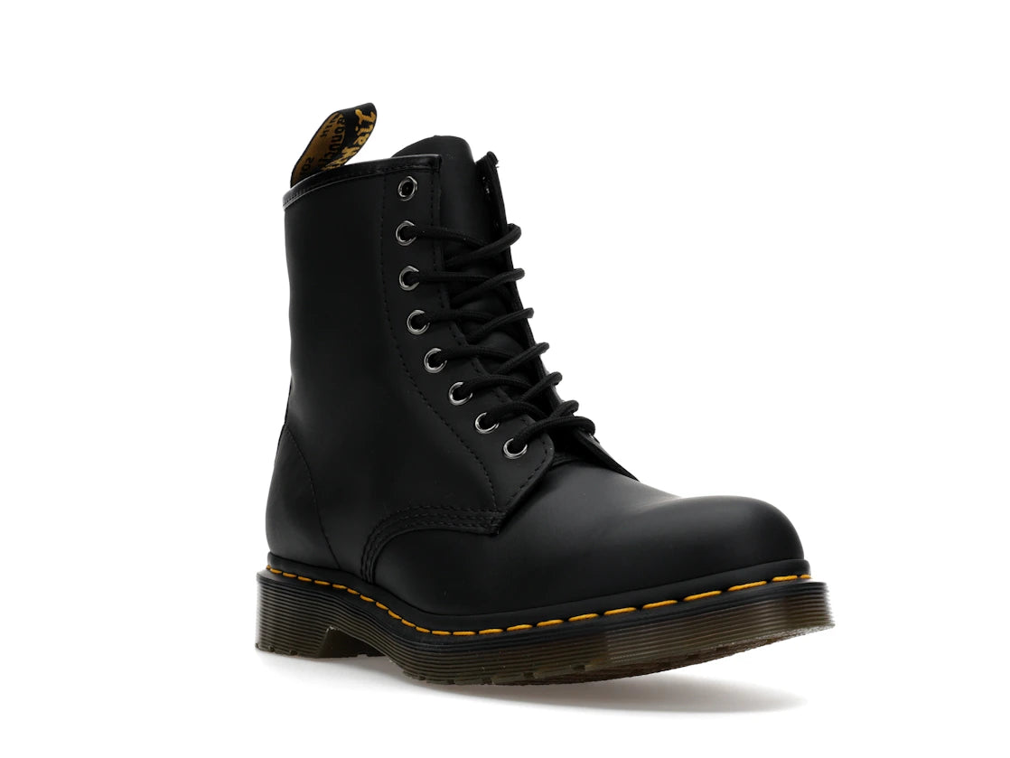 Dr. Martens 1460 Nappa Leather Lace Up Boot Black - vue secondaire A