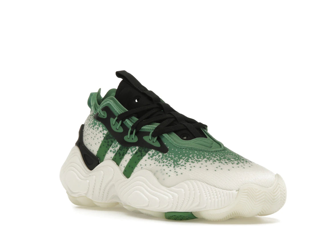 adidas Trae Young 3 Off White Preloved Green Black - vue secondaire A