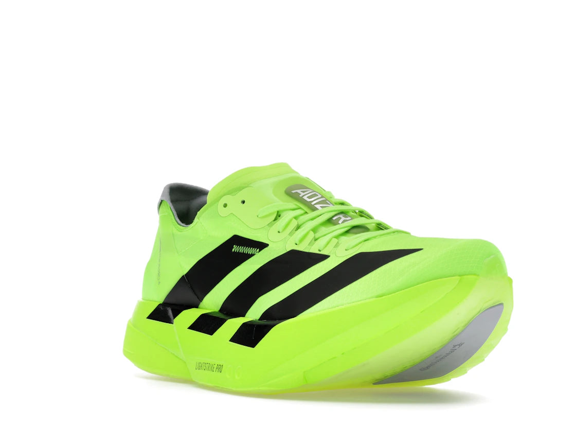 adidas Adizero Adios Pro 4 Lucid Lemon Black - vue secondaire A