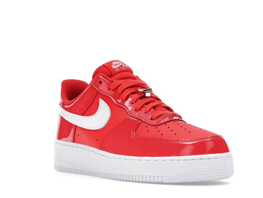 Nike Air Force 1 Low '07 Patent Light Crimson White (Women's) - vue secondaire A