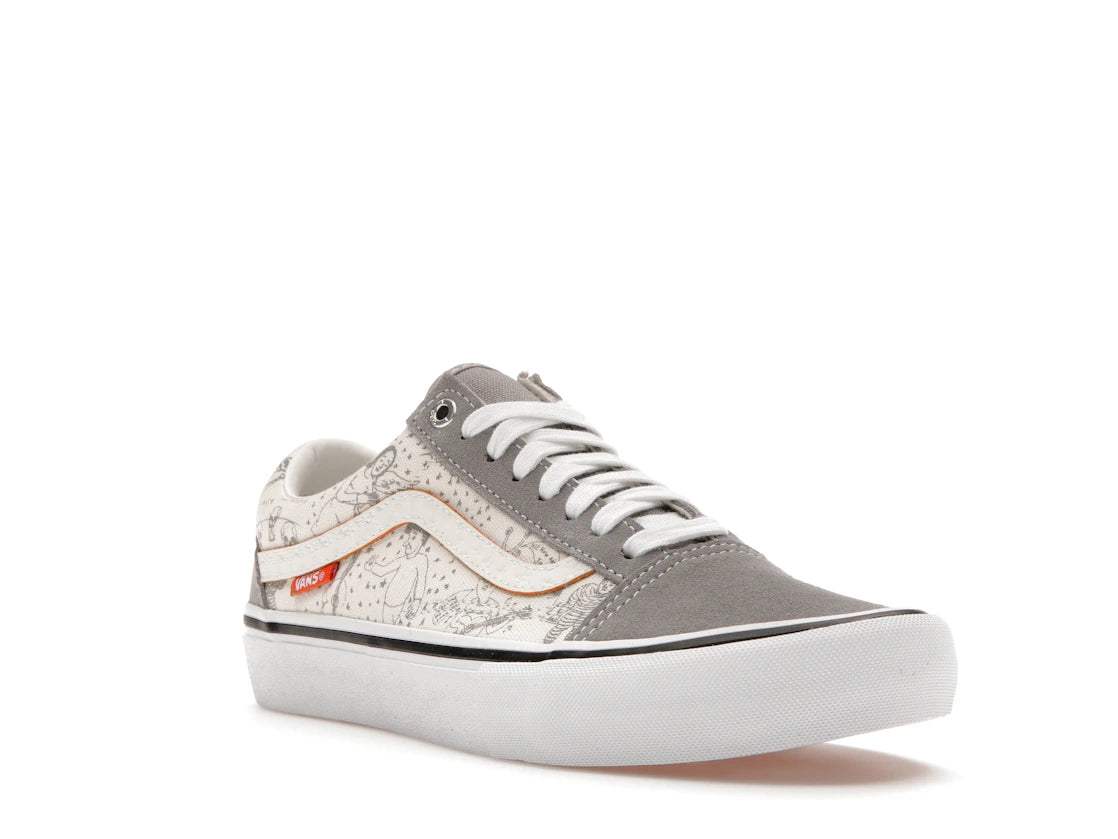Vans Old Skool Pro No Comply Daniel Johnston - vue secondaire A