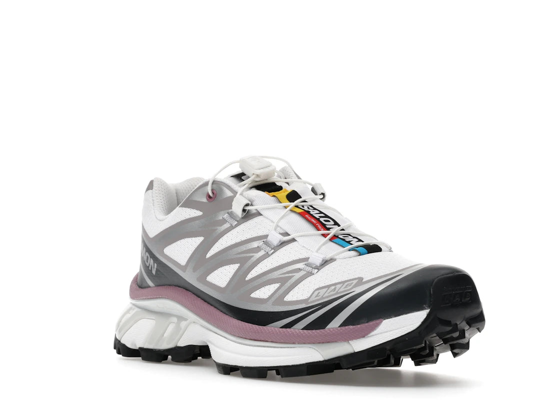 Salomon XT-6 White Black Dusky Orchid - vue secondaire A