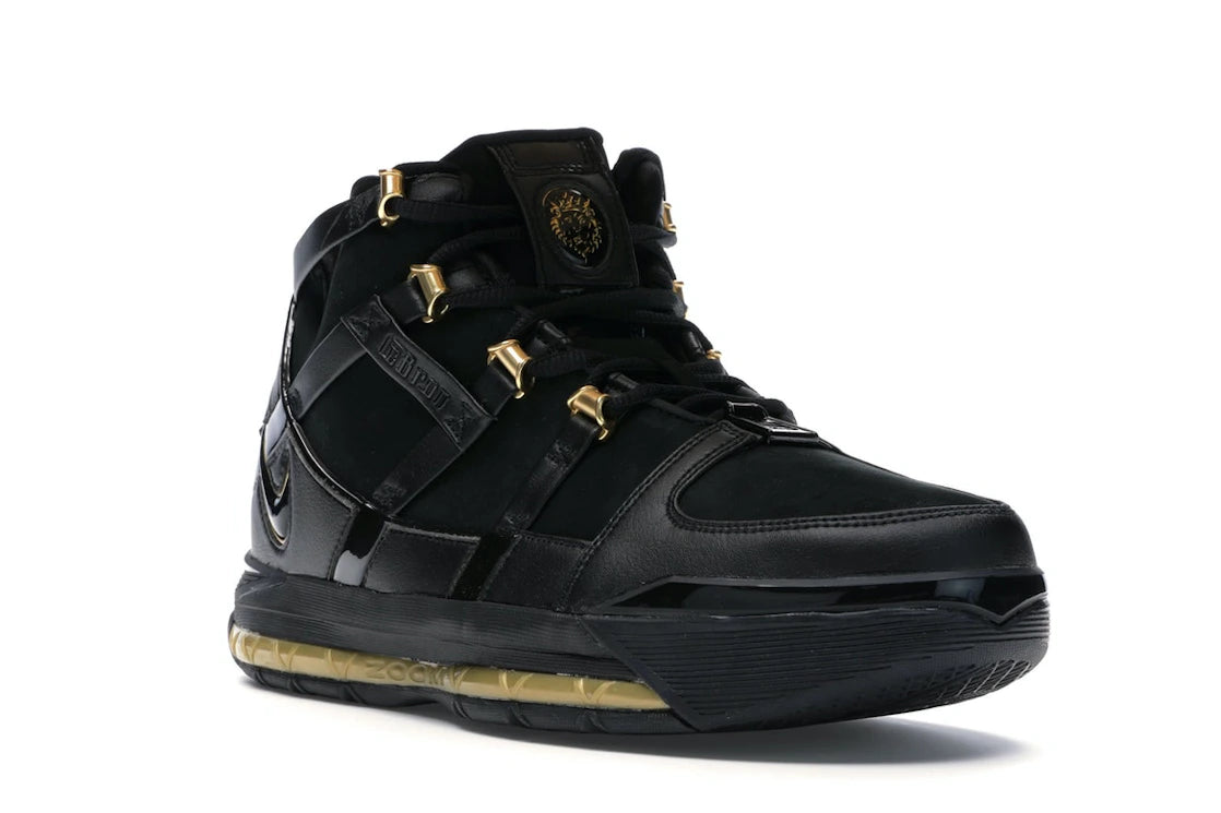 Nike LeBron 3 Black Gold (2018) - vue secondaire A