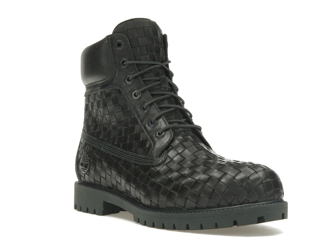 Timberland 6" Premium Boot Woven Dark Green - vue secondaire A