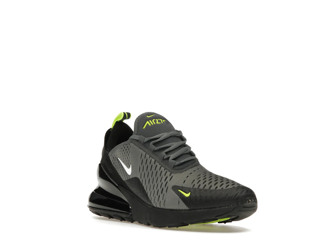 Nike Air Max 270 Iron Grey Black Volt (GS) - vue secondaire A