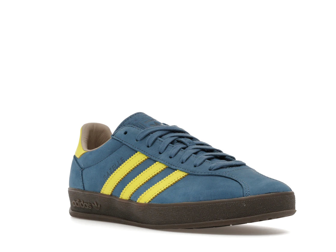 adidas Gazelle Indoor Pro Shocking Yellow Charcoal - vue secondaire A